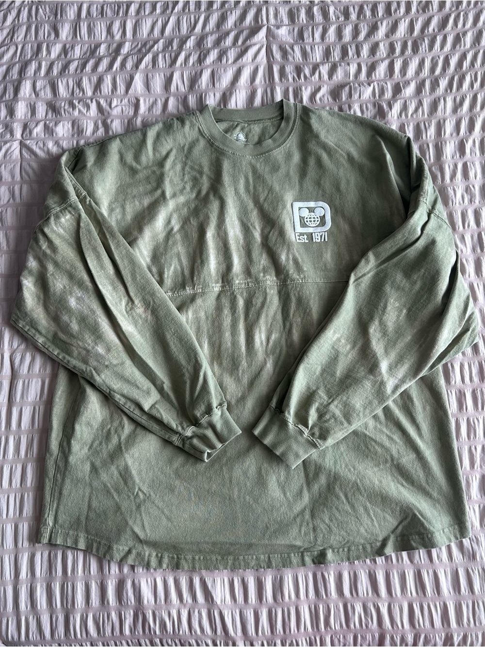 Walt Disney World Tie Dye Green Spirit Jersey (XXL)